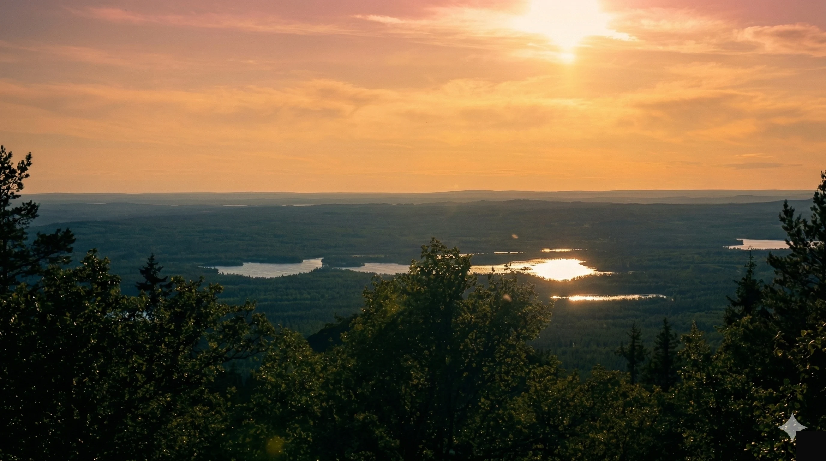 Озеро Валлас и Зачарованное озеро