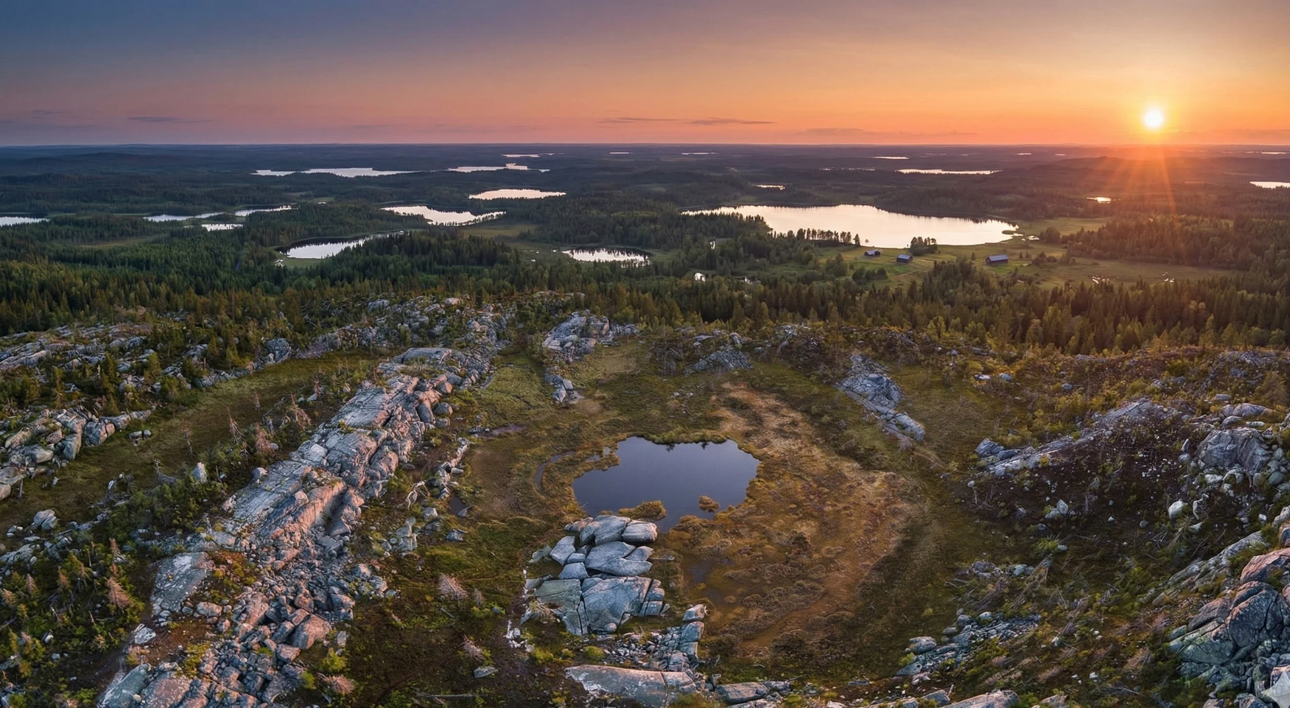 Маршрут Дня 1 — Через сердце горы