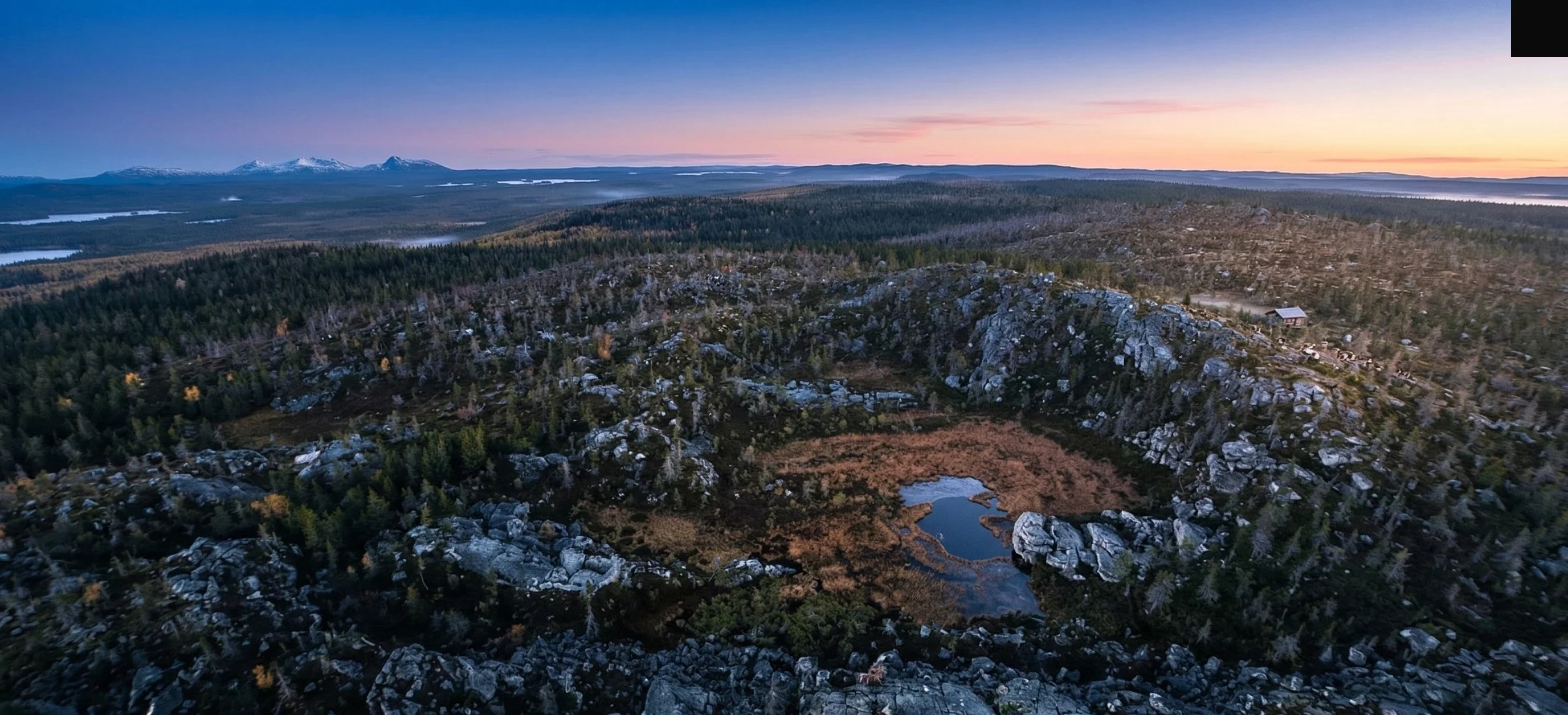 Три мира саамской вселенной, материализованные в камне — гора Воттоваара, Карелия