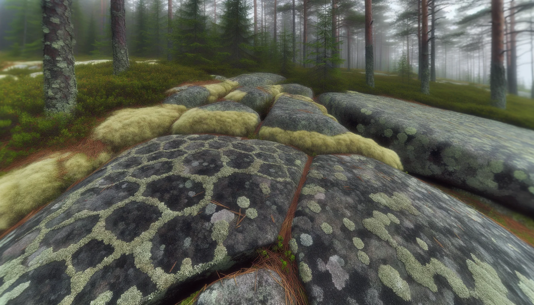 Сейд Черепаха — рисунок трещин на поверхности камня, напоминающий панцирь