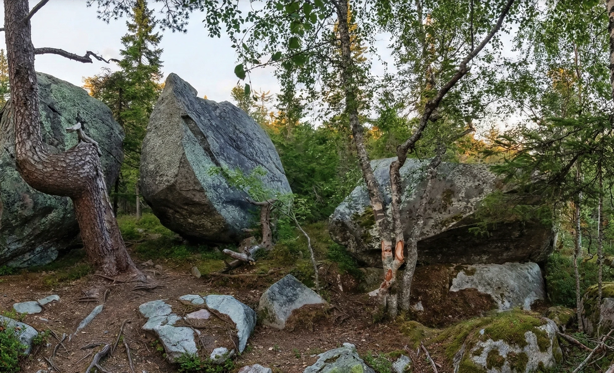 Здесь поднимаются блоки, которые мешают творить свою жизнь — гора Воттоваара, Карелия